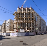 Ход строительства дома 10, корпус А в ЖК Сампсониевский 32 -