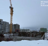 Ход строительства дома 4.2 в ЖК Озеро -