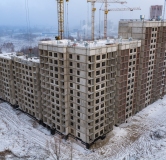 Ход строительства дома 5 в ЖК Гренландия -